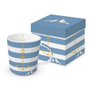 Caneca em caixa de presente Beach Anchor