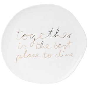 Prato Mix & Match "Together is the best way to dinne"