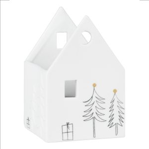 Casinha de Natal Tea Ligth aberta